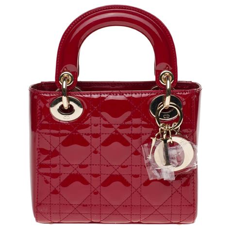 dior mini red bag|christian Dior tote bag small.